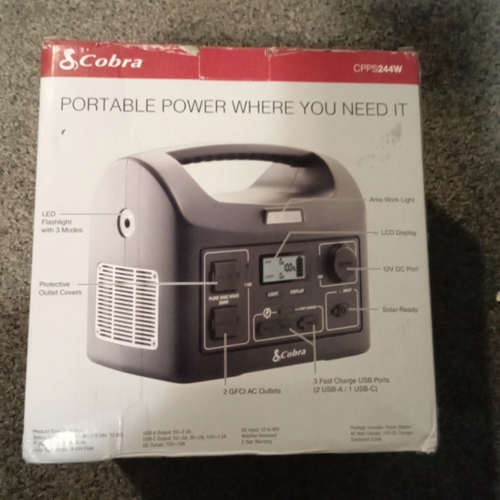Cobra Power Station 200 watt